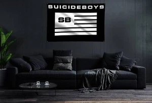 Suicide Boys Konzert Flagge Wandteppich/Musik Wandteppich/Album Cover Collage/ - Bild 1 von 8