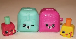 MALETA EQUIPAJE ENLAZABLE SHOPKINS +2 FIGURAS POLLY PULIDO ROJO BRILLANTE Y AMARILLO - Imagen 1 de 4