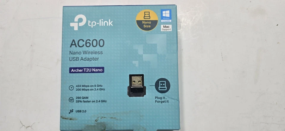 TP-LINK AC1300 Nano Design Wireless MU-MIMO USB Adapter ArcherT3UNano USB 2.0(Y) - Image 1 of 2