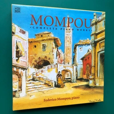 Frederic Mompou COMPLETE PIANO WORKS Neo-Classical 4x CD Boxset Musica Callada - Image 1 of 4