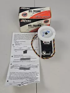 Servo cabrestante Hi-Tec HS-785HB carbonita, 3,5 vueltas, 1,38 seg/183 oz @ 6,0 v #HS-785HB - Imagen 1 de 12