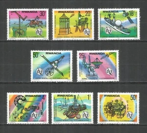 Francobolli di zecca Ruanda 1977 MNH(**) Michel # 873-880 connessione - Foto 1 di 1