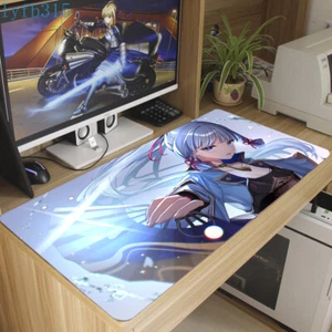 Anime Genshin Impact Kamisato Ayaka Alfombra de Juego Grande Mouse Alfombrilla 40x70 cm - Imagen 1 de 1