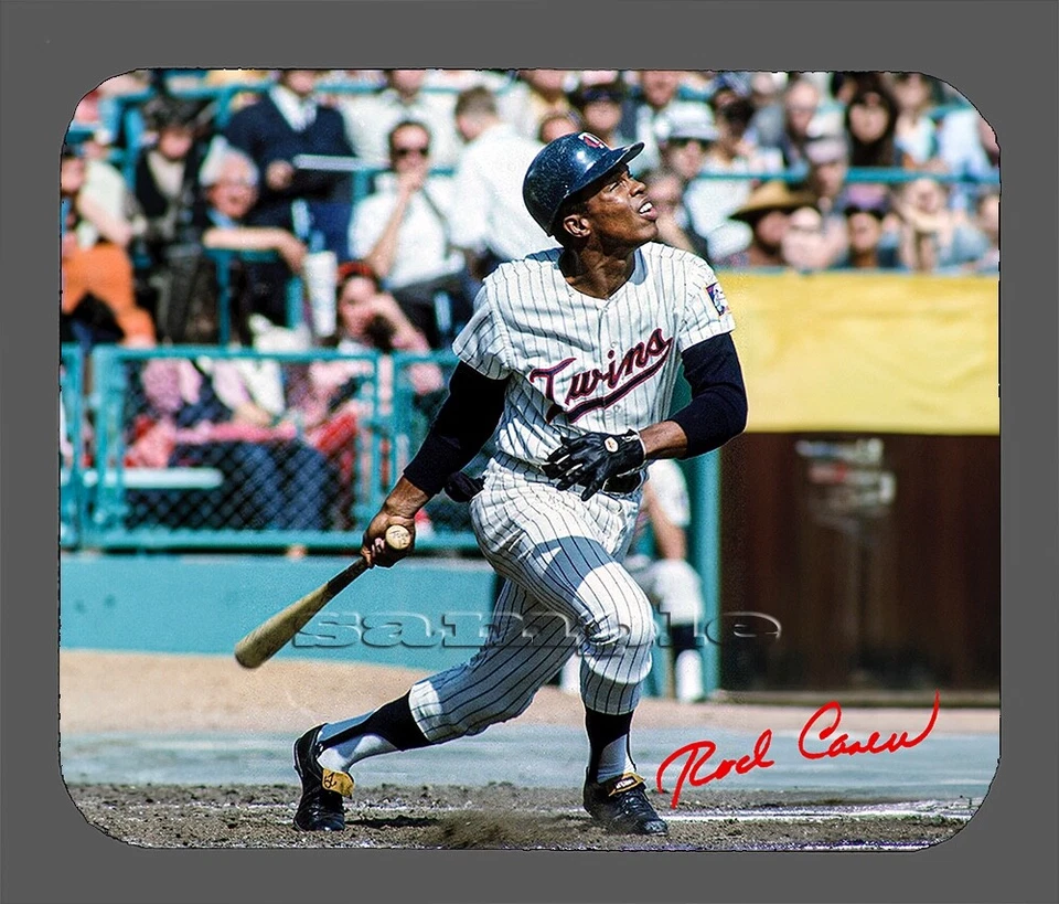 Rod Carew Minnesota Twins Facsimile Autographed Mouse Pad Item#9121 - Image 1 of 1