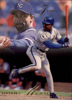 1993 Flair #221 Brian McRae - NM - Image 1 of 2