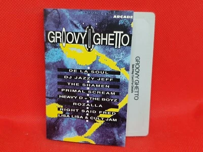 Various - Groovy Ghetto (1991) Cassette RARE (VG+) - Image 1 of 2