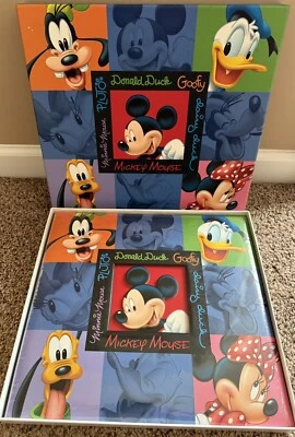 Nuevo Álbum de Recortes Disney Mickey Mouse 12X12 Azul y Caja por Sandy Lion - Sellado Foto 1 de 3