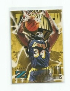 SHAQUILLE O'NEAL (Los Angeles Lakers) 1996-97 SKYBOX Z FORCE ZUPERMEN CARD #187 - Picture 1 of 1