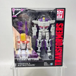 Dark Moon & Astrotrain Transformers Titans Return NEW - Picture 1 of 8