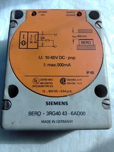 Siemens Bero 3RG4043 6KD00 20...65 ac-dc Detector - Picture 1 of 1
