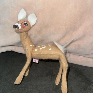 1997 Annalee Mobilitee Doll Christmas Reindeer - Picture 1 of 3