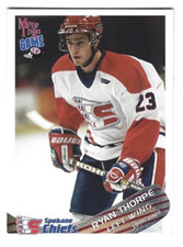 1999-00 Spokane Chiefs (WHL) Ryan Thorpe