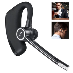 Bluetooth Headset Wireless Earpiece Business Headphone Earphone with Microphone - Picture 1 of 11