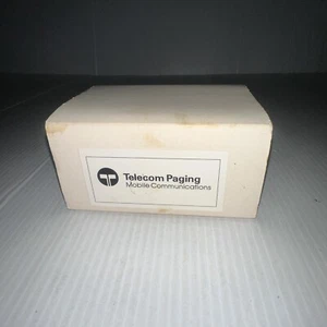Vintage Telecom Paging Device NEC RADIO PAGER R3A4-7B In Box - Zdjęcie 1 z 24