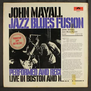 JOHN MAYALL: jazz blues fusion POLYDOR 12" LP 33 RPM - Picture 1 of 2