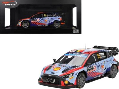 Hyundai i20 N Rally1 Hybrid #11 Thierry Neuville - Martijn Wydaeghe Hyundai WRT - Image 1 of 4