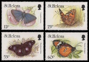 Santa Elena 1994 - Mi-Nr. 634-637 ** - MNH - Mariposas / Mariposa - Imagen 1 de 1
