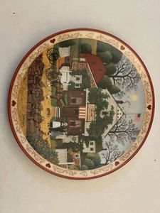 1994 Bradford - "Small Talk At Birdie's Perch" - Wysocki's Collectible Plate - Picture 1 of 3