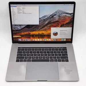 Broken 2017 Apple MacBook Pro 15.4" i7 3.1GHz 16GB RAM 512GB A1707 Bad Screen - Picture 1 of 13