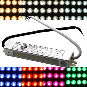 LED Module + Netzteil - 12V - 5730 SMD Chip warmweiß kaltweiß Injektion 6500K - Bild 1 von 9