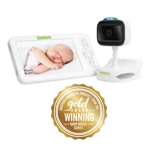 UNIDEN BW6101R SUPER HD 5" SMART BABY CAMERA MONITOR W/ SMARTPHONE ACCESS - Picture 1 of 6