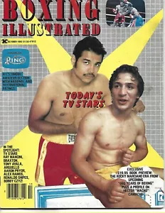 OTTOBRE 1982 RIVISTA ILLUSTRATA BOXE RAY MANCINI TONY AYALA PRYOR ARGUELLO - Foto 1 di 1