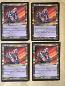 4x Shivan Zombie - MTG Invasion INV Common Good (GD) - Imagen 1 de 2