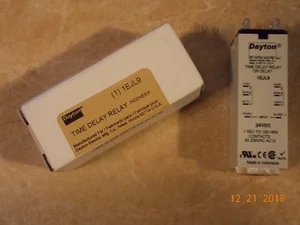 Dayton 1EJL9 Time Delay Relay 8 Pin 5a DPDT 24v New Free Shipping ! - Picture 1 of 3