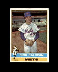 Rick Baldwin Hand Signed 1976 Topps New York Mets Autograph - Picture 1 of 2