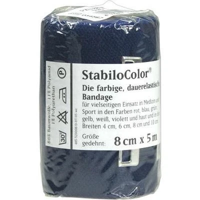 BORT GMBH BORT StabiloColor Binde 8cm blau 1St Binden PZN 8830971