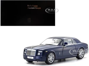 ROLLS-ROYCE PHANTOM COUPE BLUE 1/18 DIECAST MODEL CAR BY KYOSHO KS08862 BLM - Picture 1 of 7