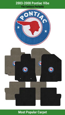 Alfombrillas delanteras y traseras Lloyd Ultimat para Pontiac Vibe '03-08 con Pontiac Chief Foto 1 de 4