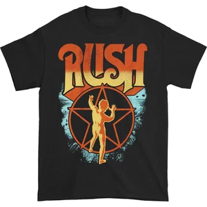Vintage Rush Band Geschenk für Fans schwere Baumwolle schwarz alle Größen Unisex Shirt C1010 - Bild 1 von 5