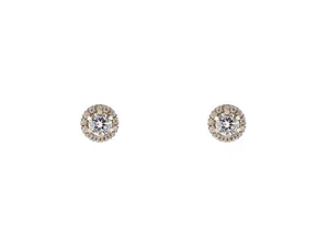 PENDIENTES ORO 18K CON GEMA 0.80 19379017 - Imagen 1 de 3