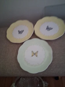 lenox butterfly meadow Lot 3 Desert Plates - Picture 1 of 4