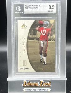 1999 SP Authentic Shaun King Future Watch Rookie #0750/1999 BGS 9 #98 - Picture 1 of 2