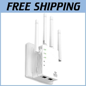 High-Speed 5GHz/2.4GHz WiFi Booster, 12880 Sq.ft Coverage - Foto 1 di 10