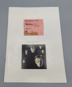 Madness  Mad Not Mad 1985 Tour Programme plus Ticket  - Picture 1 of 16