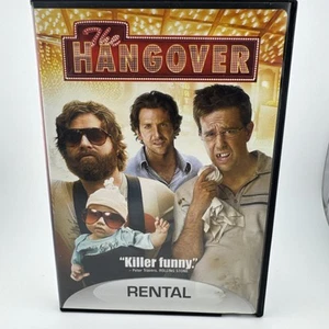 The Hangover DVD (2010, Region 1) Widescreen (Rental) Blockbuster Edition - Picture 1 of 5