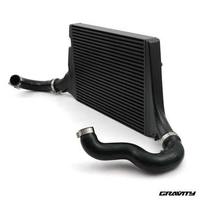 INTERCOOLER ANTERIORE NERO NUCLEO FMIC ALLUMINIO PER PORSCHE MACAN 95B 3.0 TDI 12-18 - Immagine 1 di 4