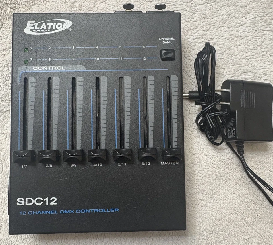 Elation SDC12 12-channel Basic DMX Controller - Image 1 of 4