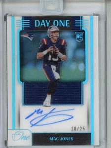2021 Panini ONE Mac Jones /25 Auto #105 Rookie - Bild 1 von 2