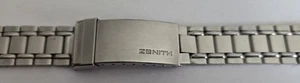 Vintage Zenith Stainless Steel Gay Freres Watch Band For Defy - Picture 1 of 6