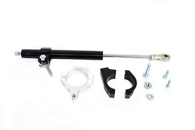 Комплект черных передних вилочных рулевых амортизаторов VTwin 49 мм 2006-2017 Harley Davidson Dyna - Изображение 1 из 4