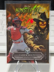 Comodín 2025 - Yadier Molina 1/1 - Lámina de lava Monster Hit 💥💥💥 - Imagen 1 de 2