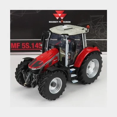 1:32 UNIVERSAL HOBBIES Massey Ferguson 5S.145 Tractor 2017 Red UH6304 Model - Image 1 of 2