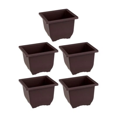 5x Flower Pots Multifunctional Plant Pots for Indoor Outdoor Balcony Garden - Image 1 of 2