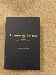 Cavaliers and Pioneers Vol III 1695-1732, Virginia Land Patents and Grants 1979 - Picture 1 of 6