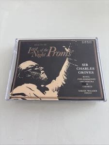 SIR CHARLES GROVES - LAST NIGHT OF THE PROMS Double CASSETTE Tape Tested & VGC - Imagen 1 de 5