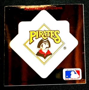Vintage 1991  Pittsburgh Pirates Fleer Team Logo Sticker - Picture 1 of 1